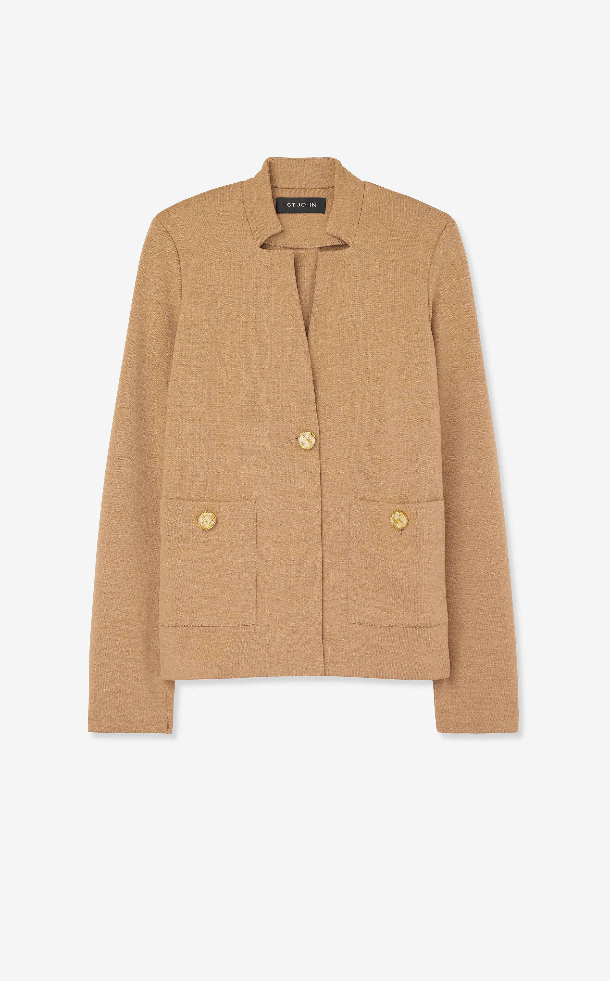 Milano Knit Pocket Jacket sold by St. John product image thumbnail 2