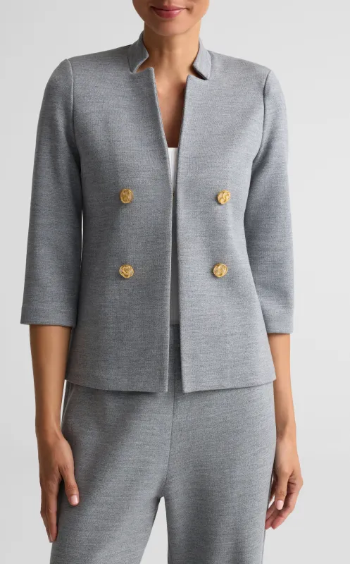 Milano Knit 3/4 Sleeve Jacket made by St. John