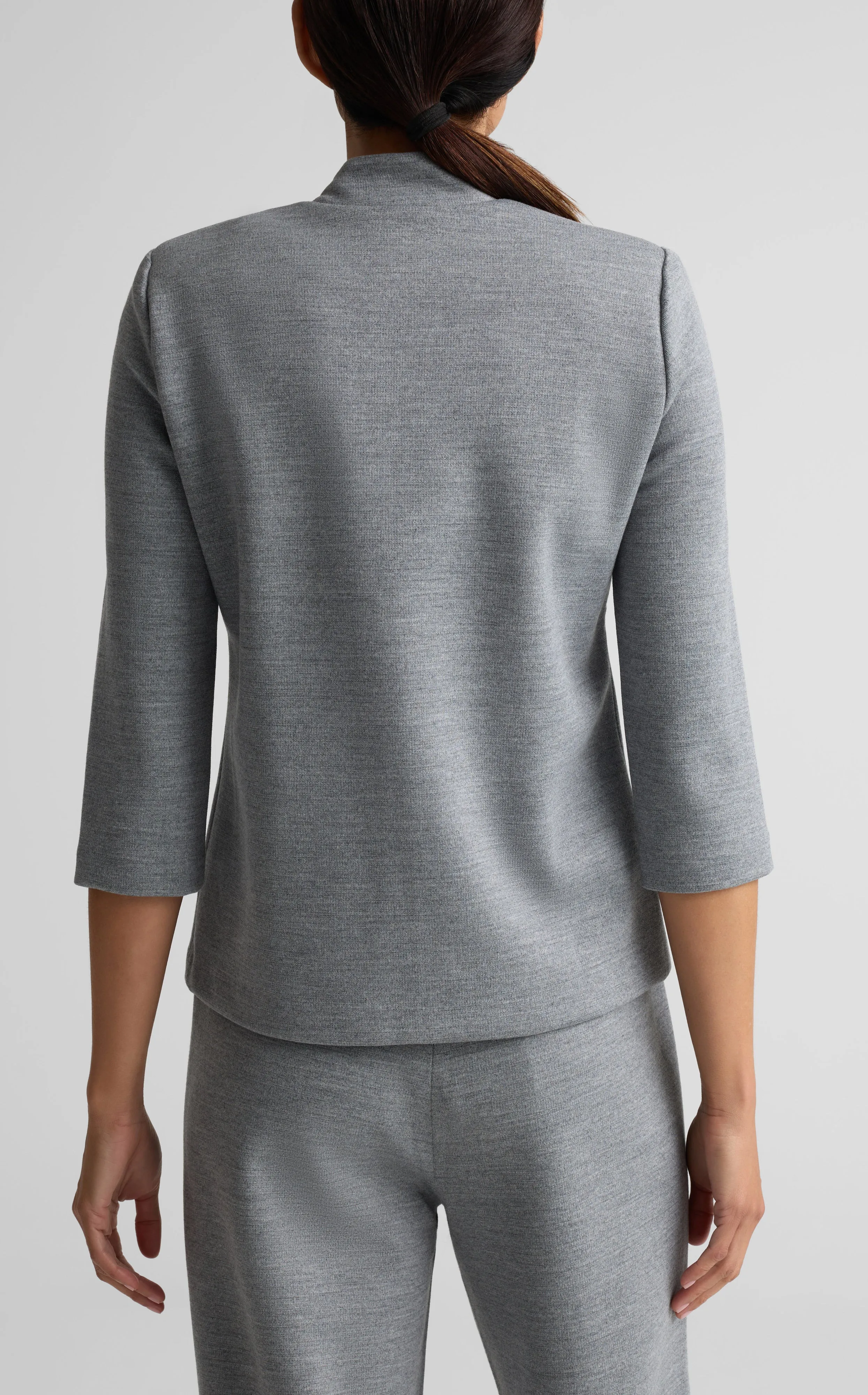 Milano Knit 3/4 Sleeve Jacket sold by St. John product image thumbnail 2