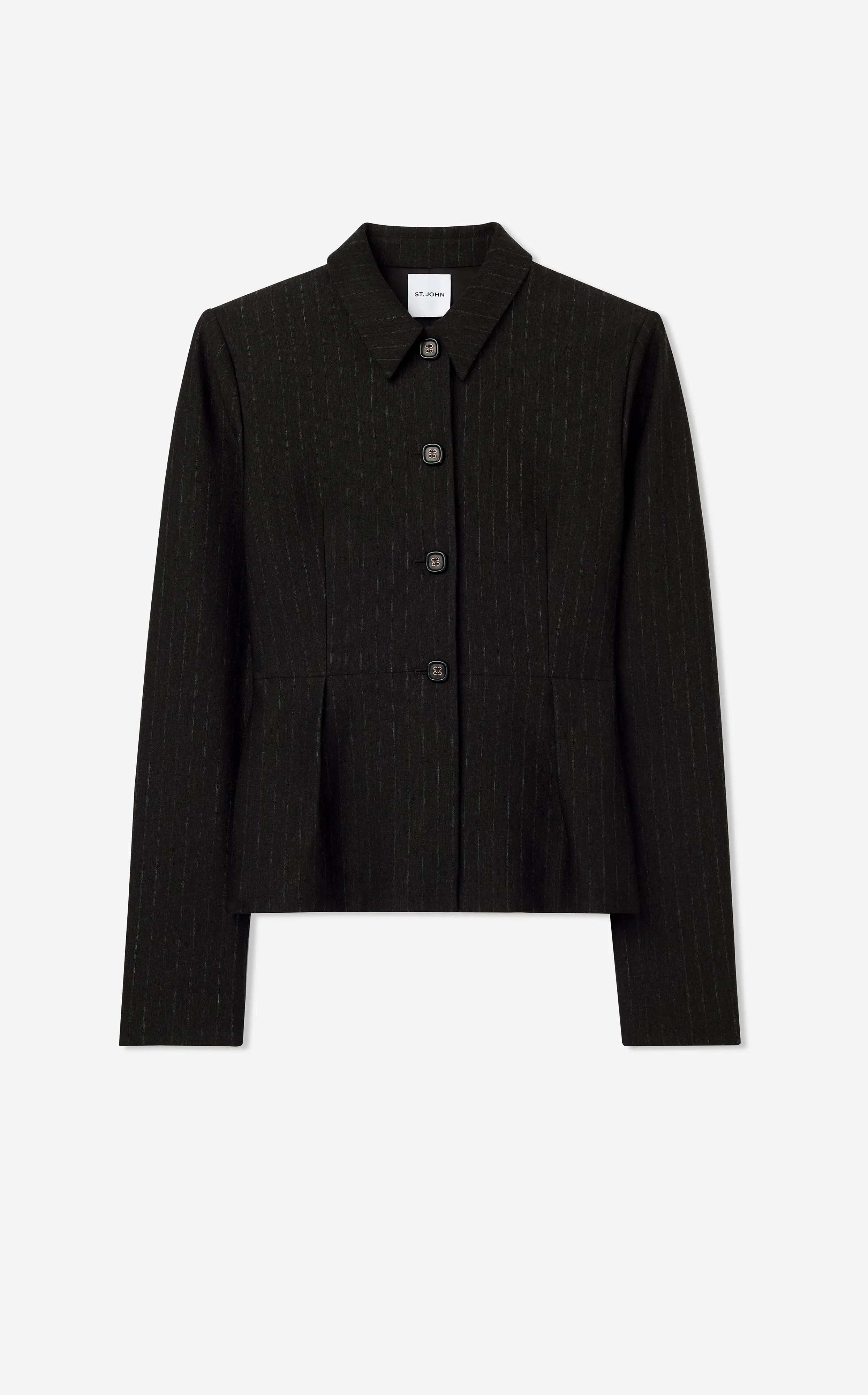 Pinstripe Jacket sold by St. John product image thumbnail 3