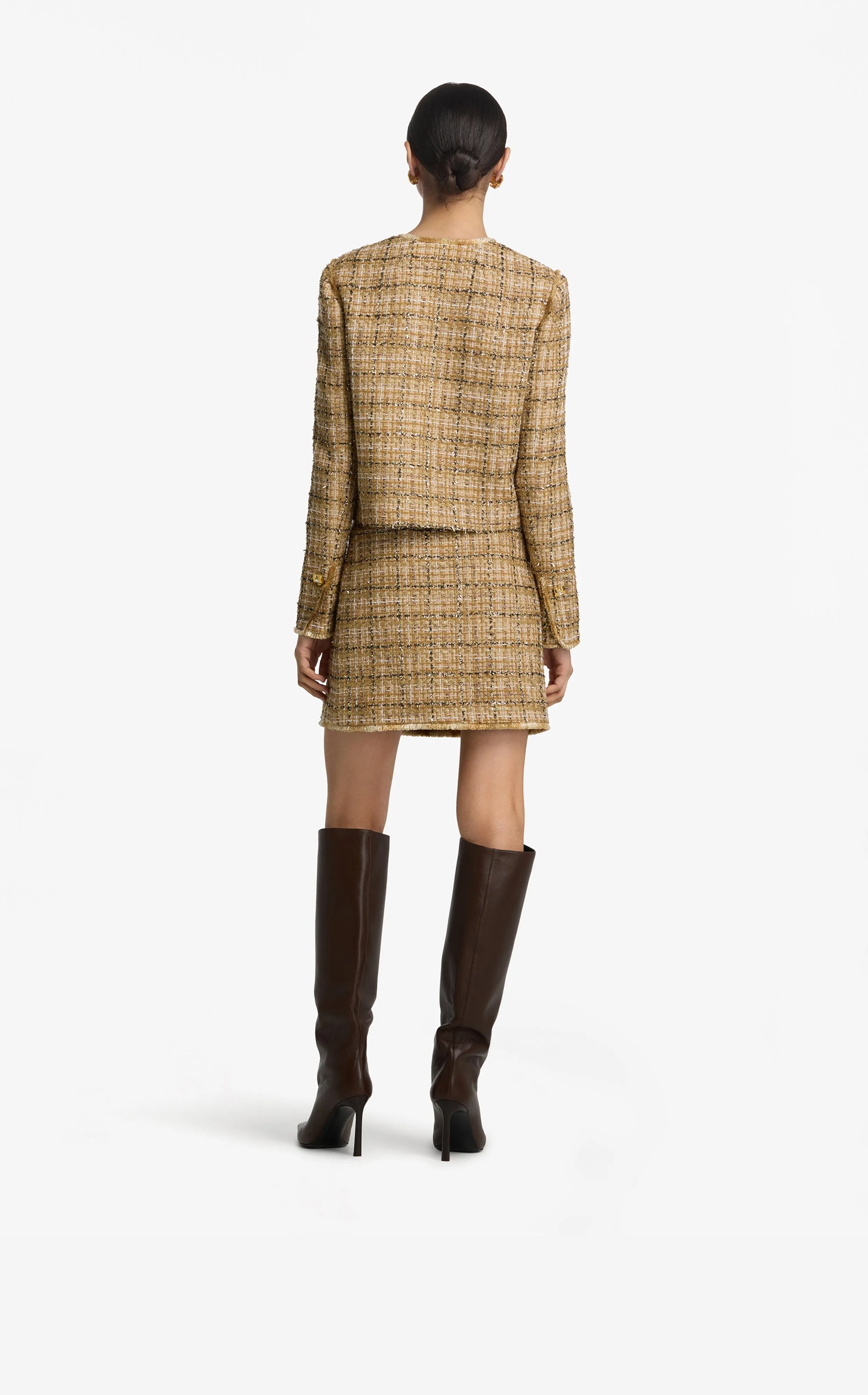 Metallic Multi Tweed Jacket sold by St. John product image thumbnail 4