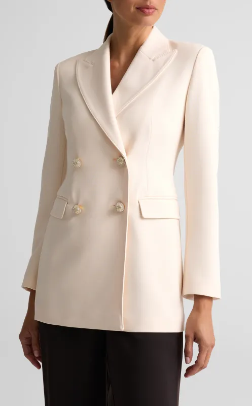 Stretch Cady Jacket made by St. John