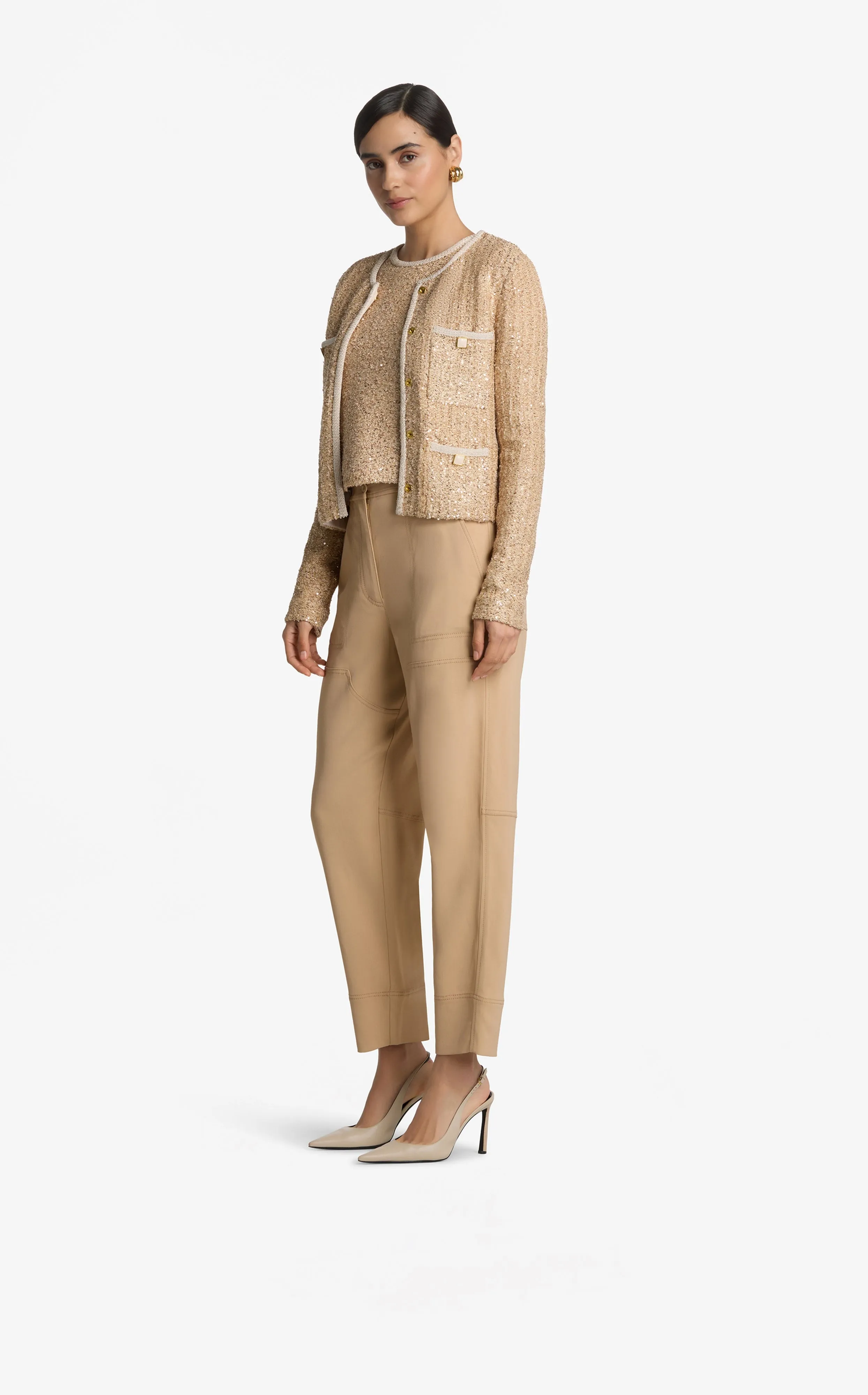 Sequin Stretch Lurex Jacket sold by St. John product image thumbnail 2