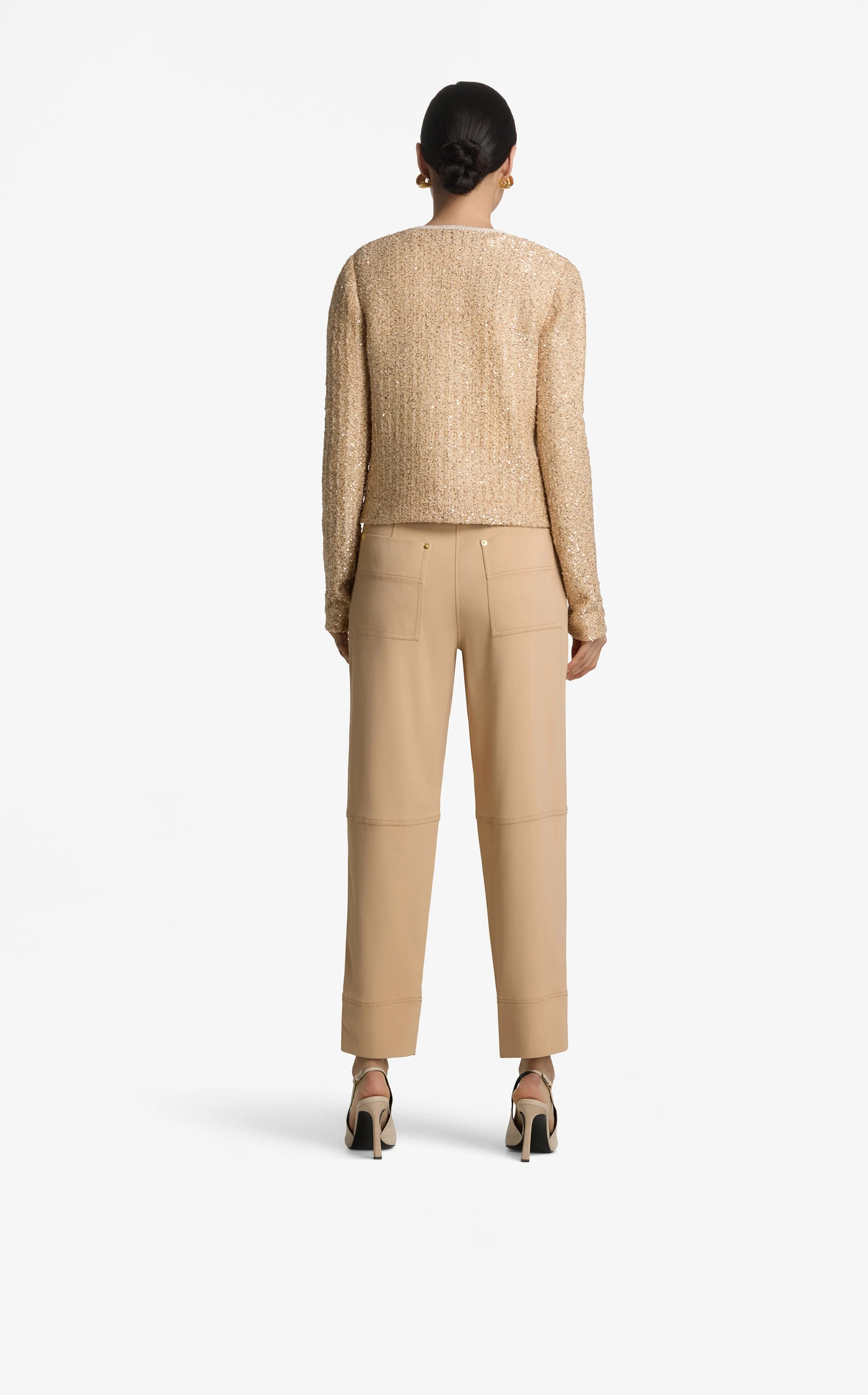 Sequin Stretch Lurex Jacket sold by St. John product image thumbnail 3