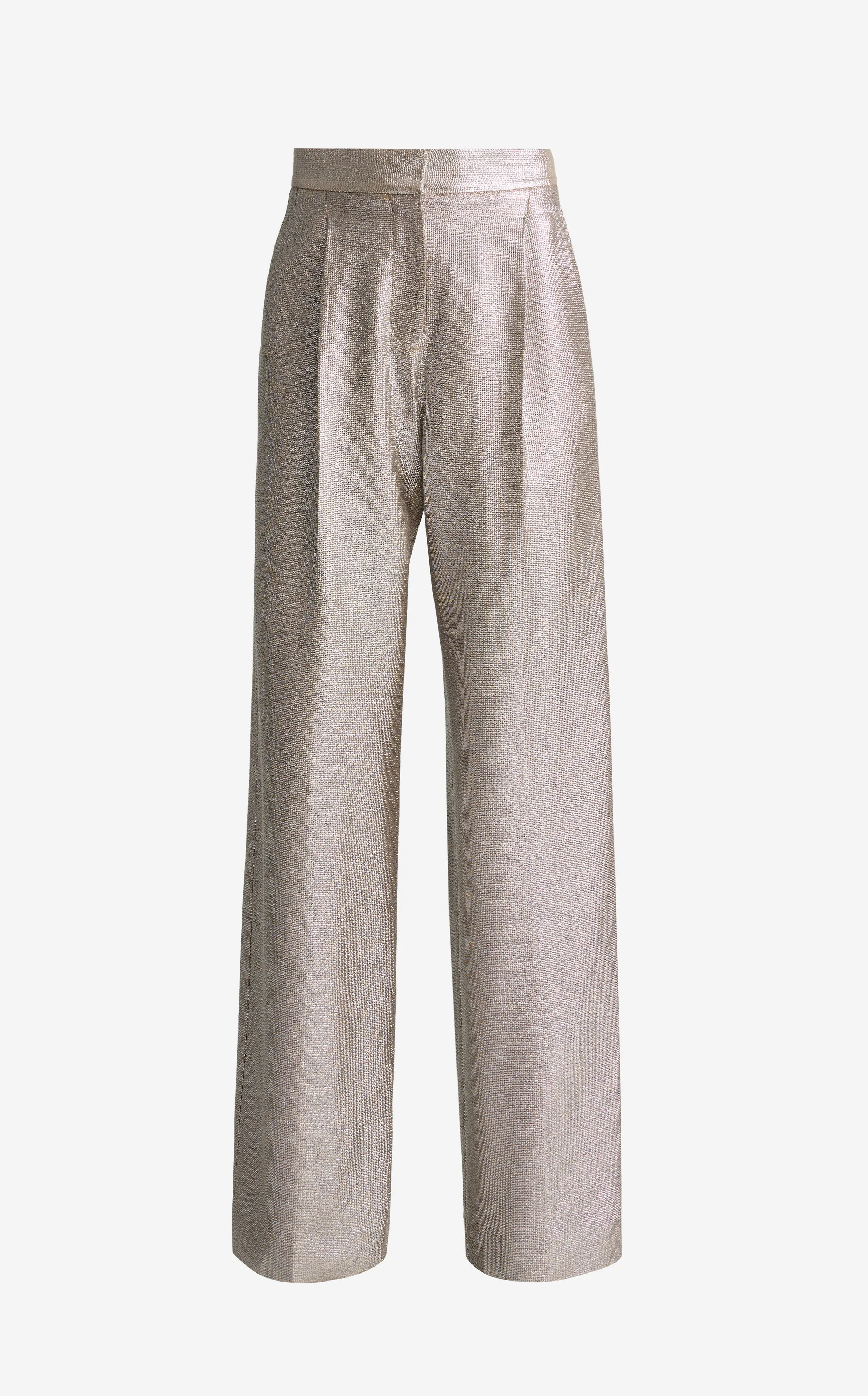 Chloe Pant in Soft Lamé Suiting sold by St. John product image thumbnail 2