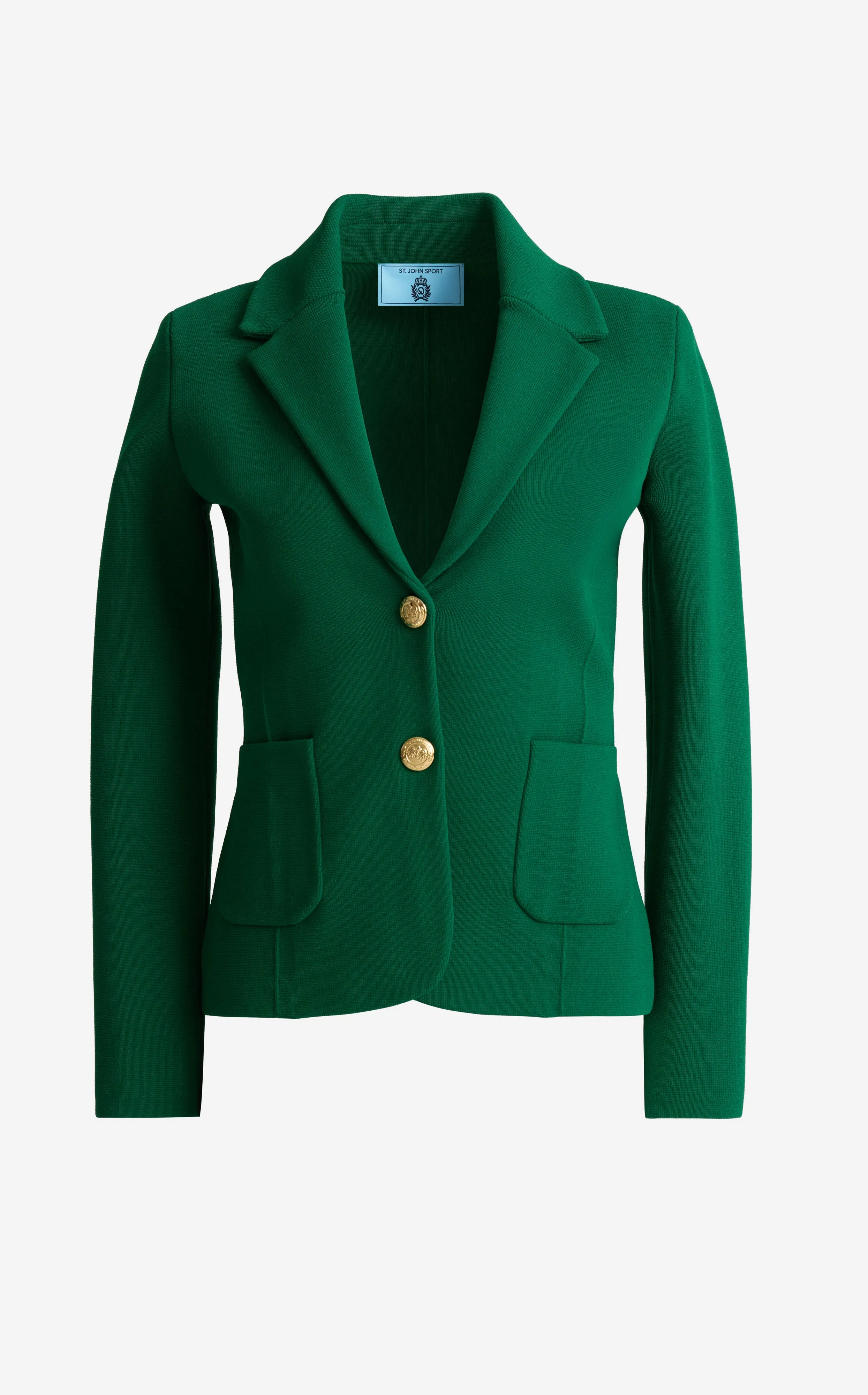 Erin Sport Jacket In Santa Roma Knit sold by St. John product image thumbnail 2