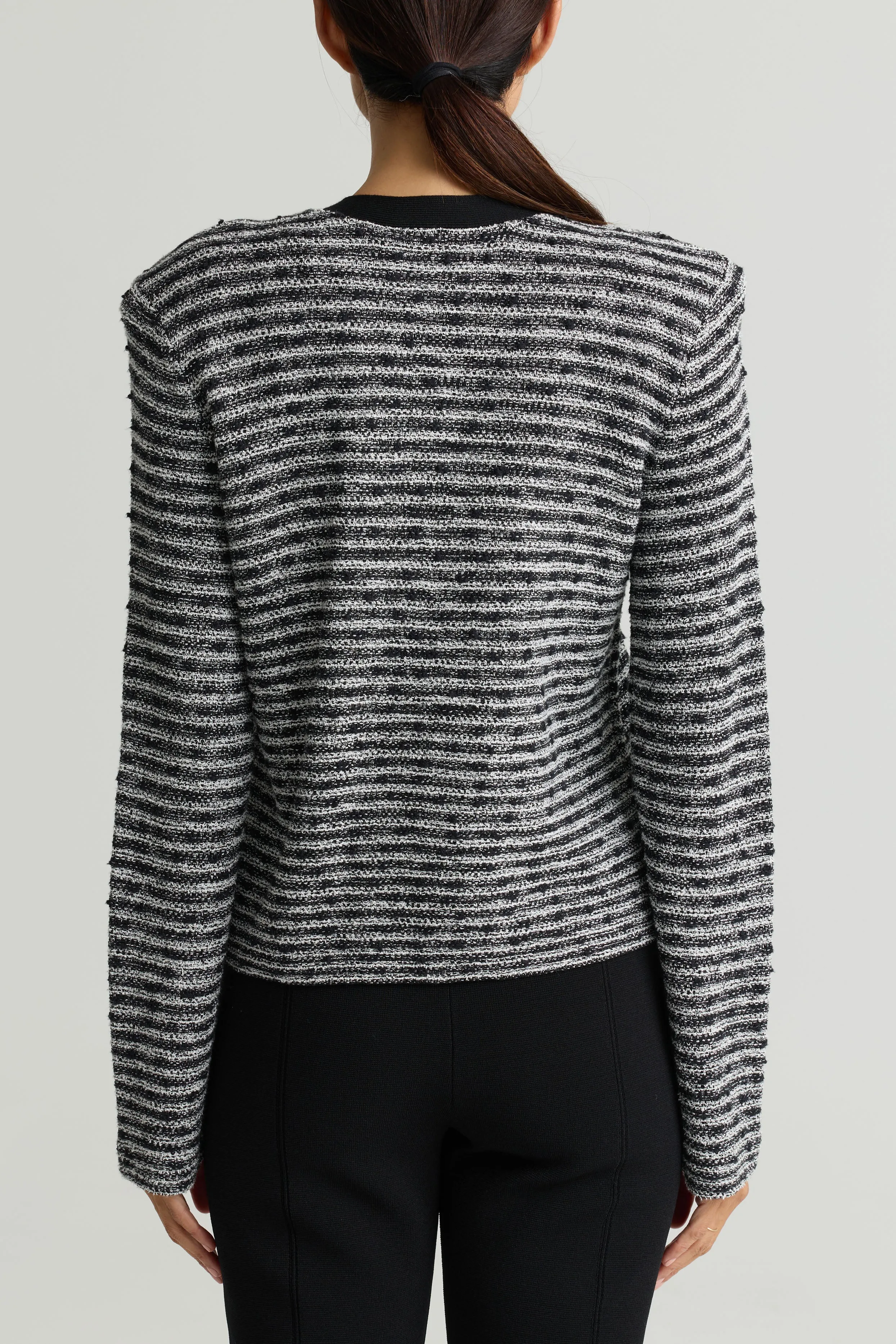 Slub Tweed Knit Jacket sold by St. John product image thumbnail 2