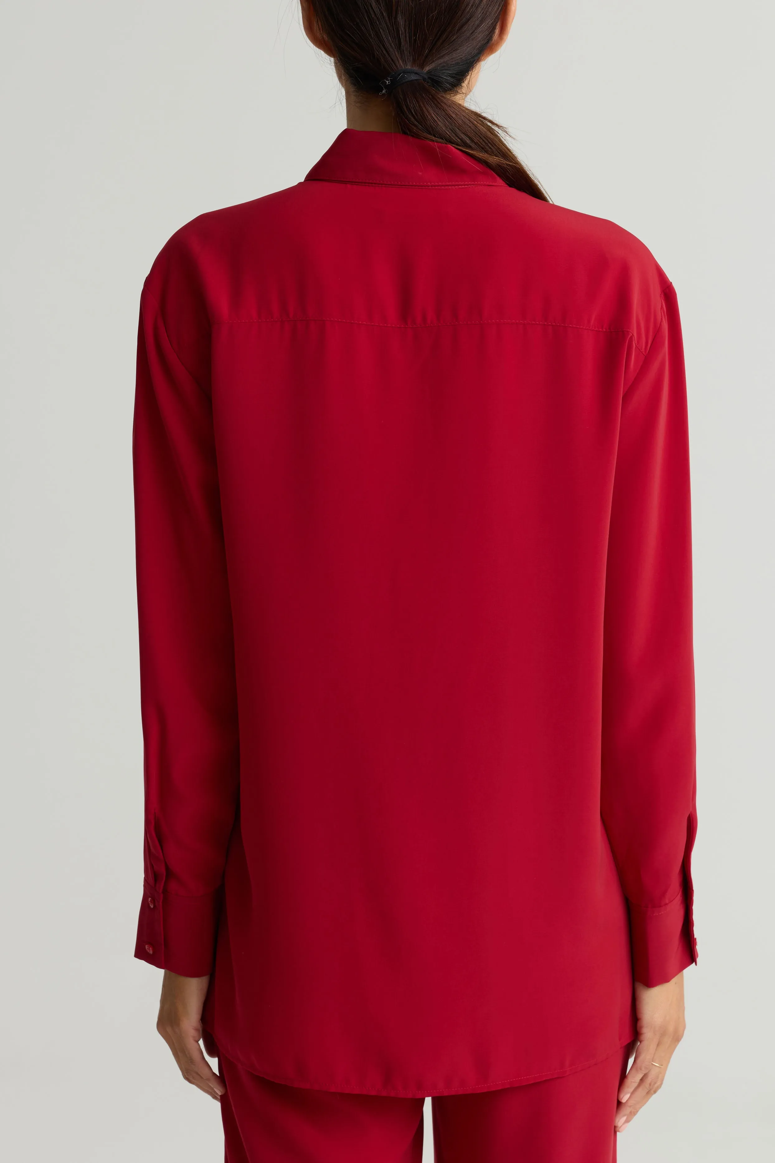 Peached Woven Tunic Blouse sold by St. John product image thumbnail 2