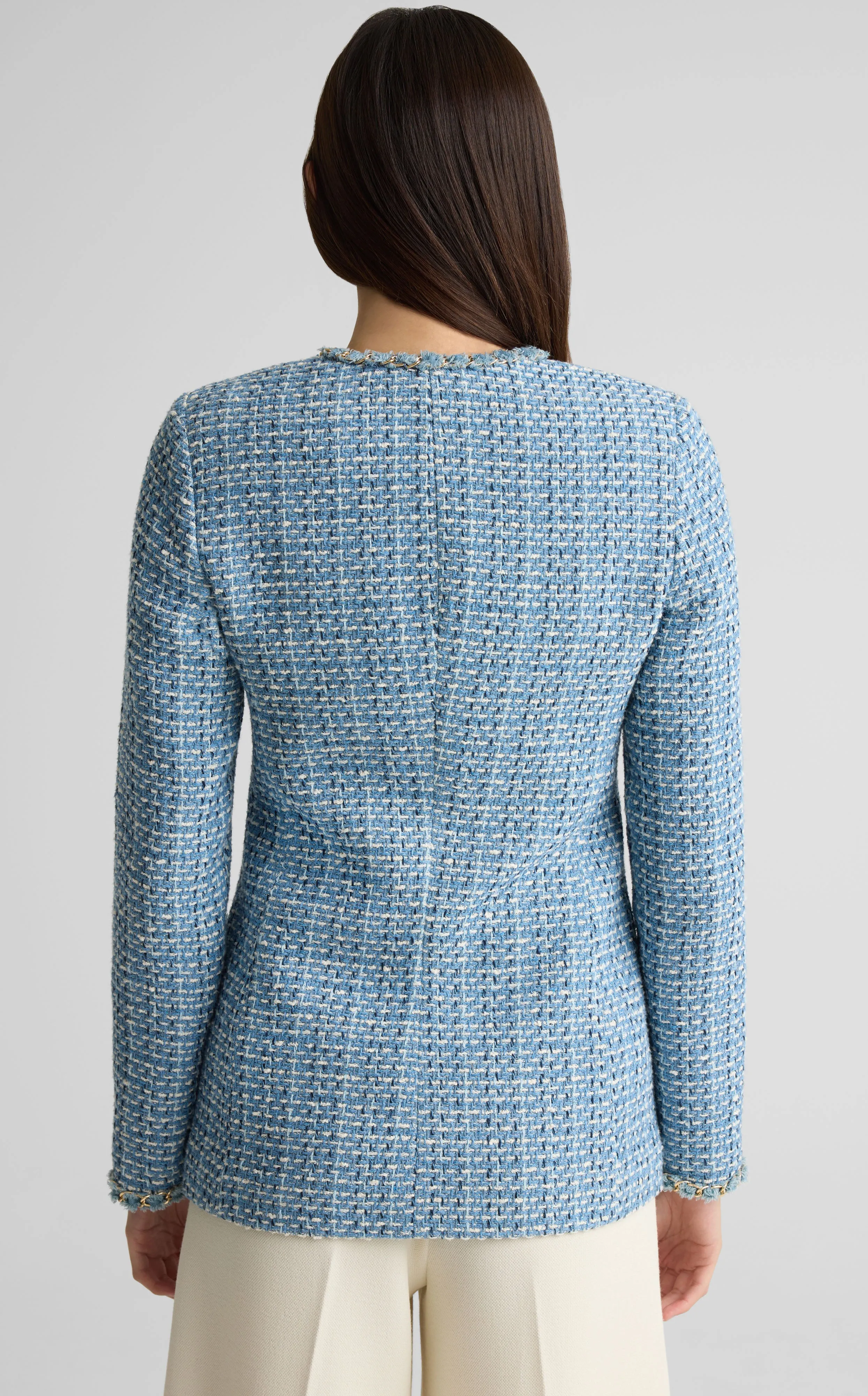 Long Jacket In Vilette Tweed sold by St. John product image thumbnail 5