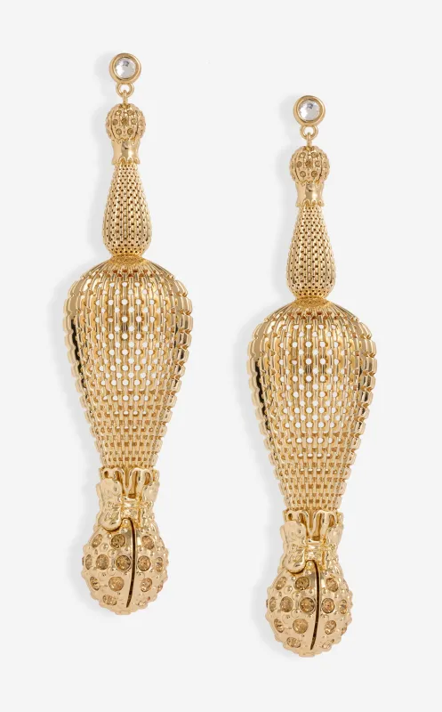 Large Drop Earrings made by St. John