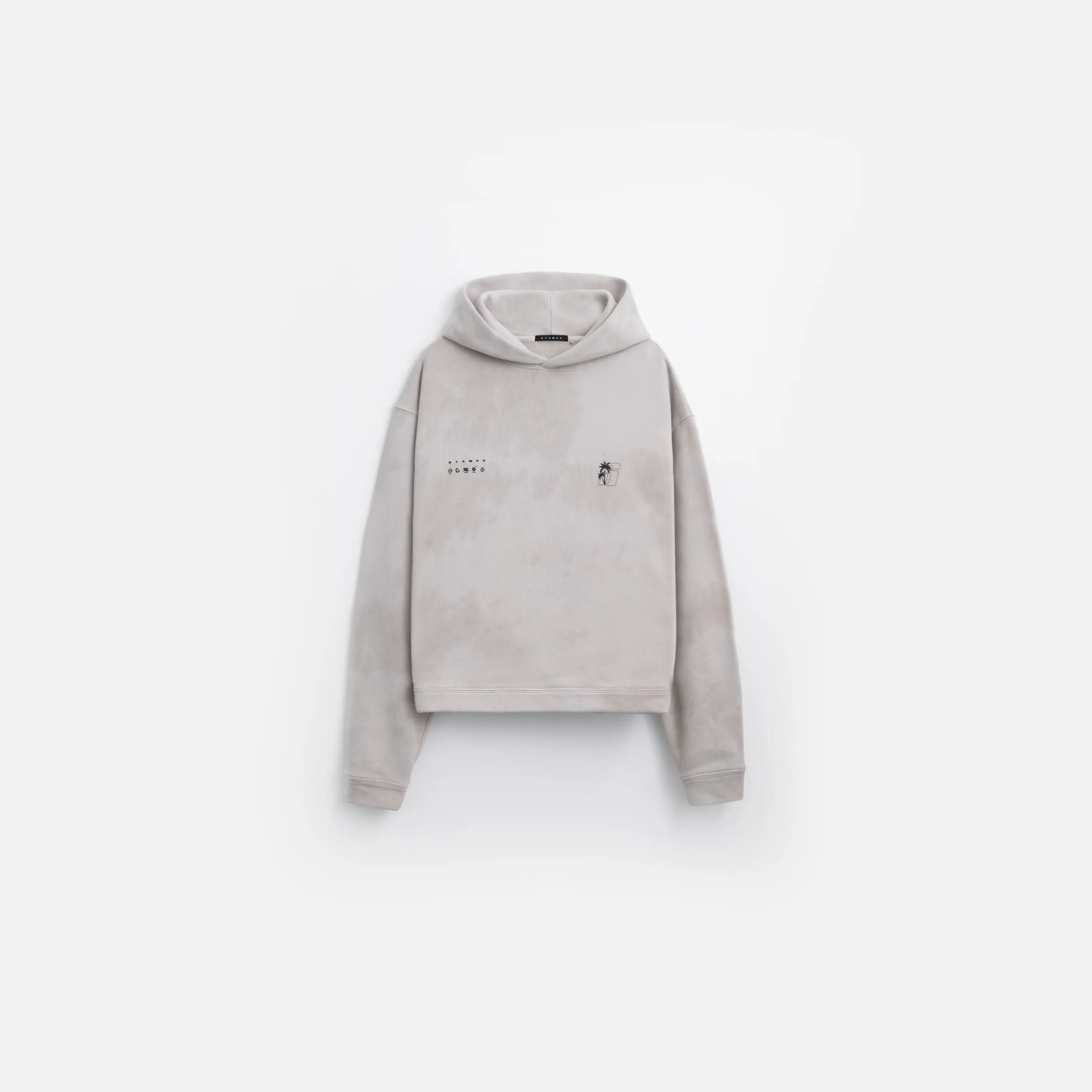 S24 Transit Tie Dye Cropped Hoodie sold by Stampd