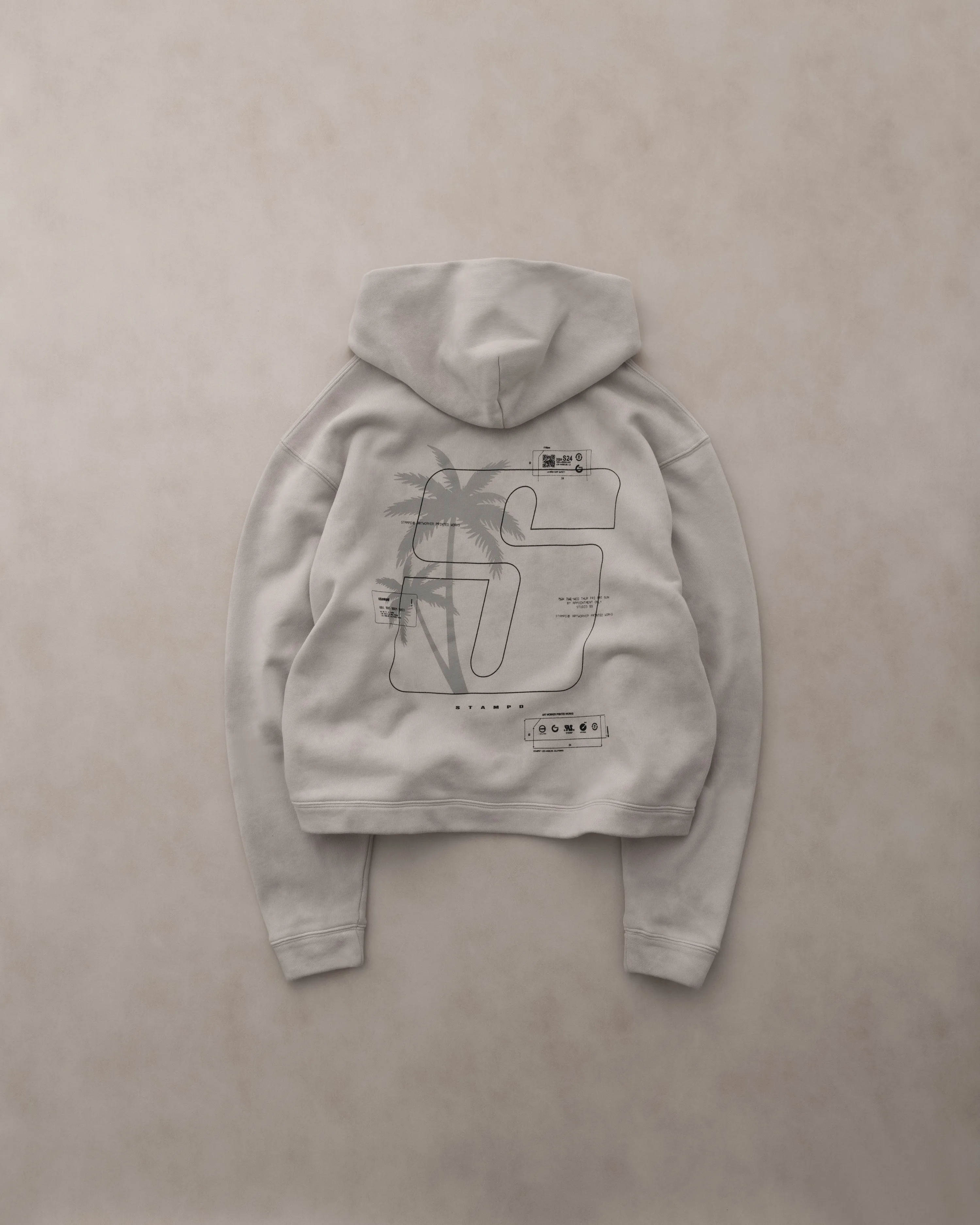 S24 Transit Tie Dye Cropped Hoodie sold by Stampd product image thumbnail 2
