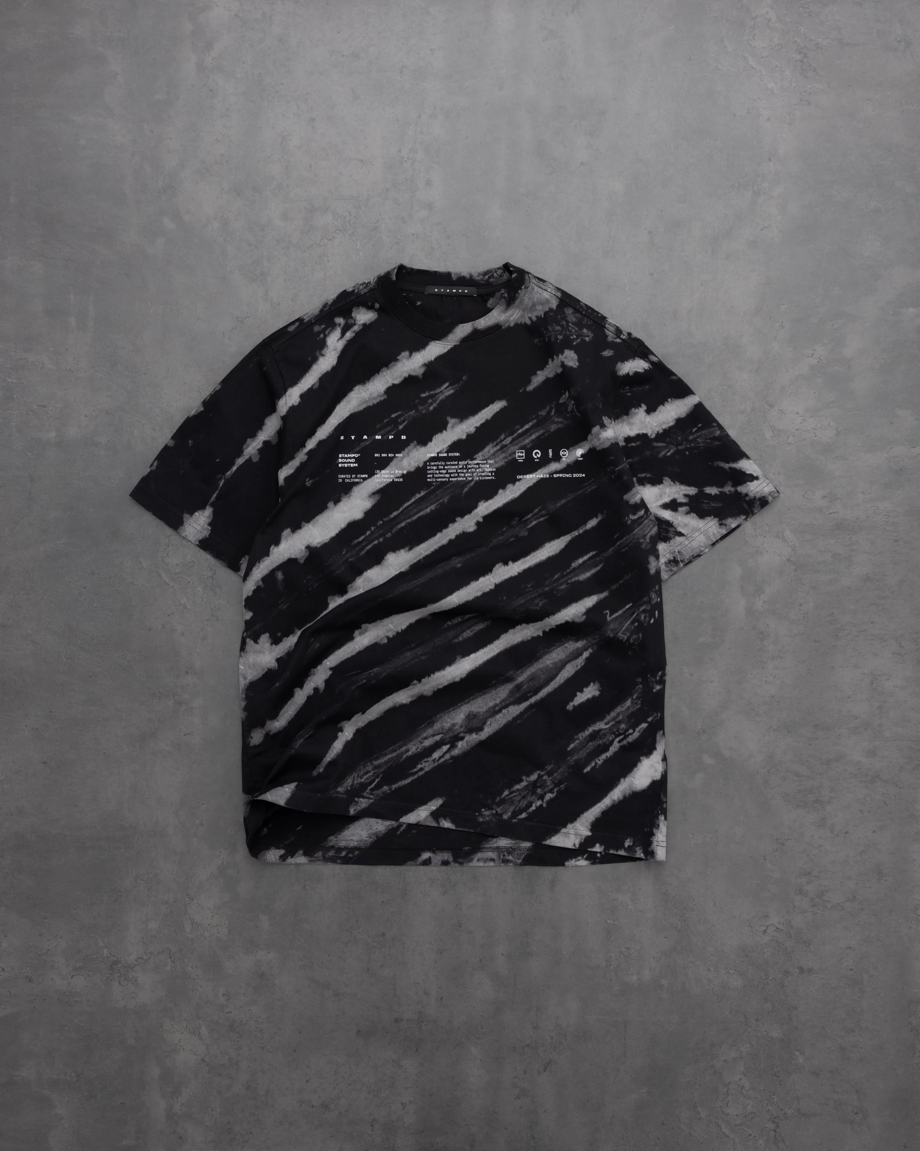 Stampd Sound System Tie Dye Relaxed Tee sold by Stampd product image thumbnail 4
