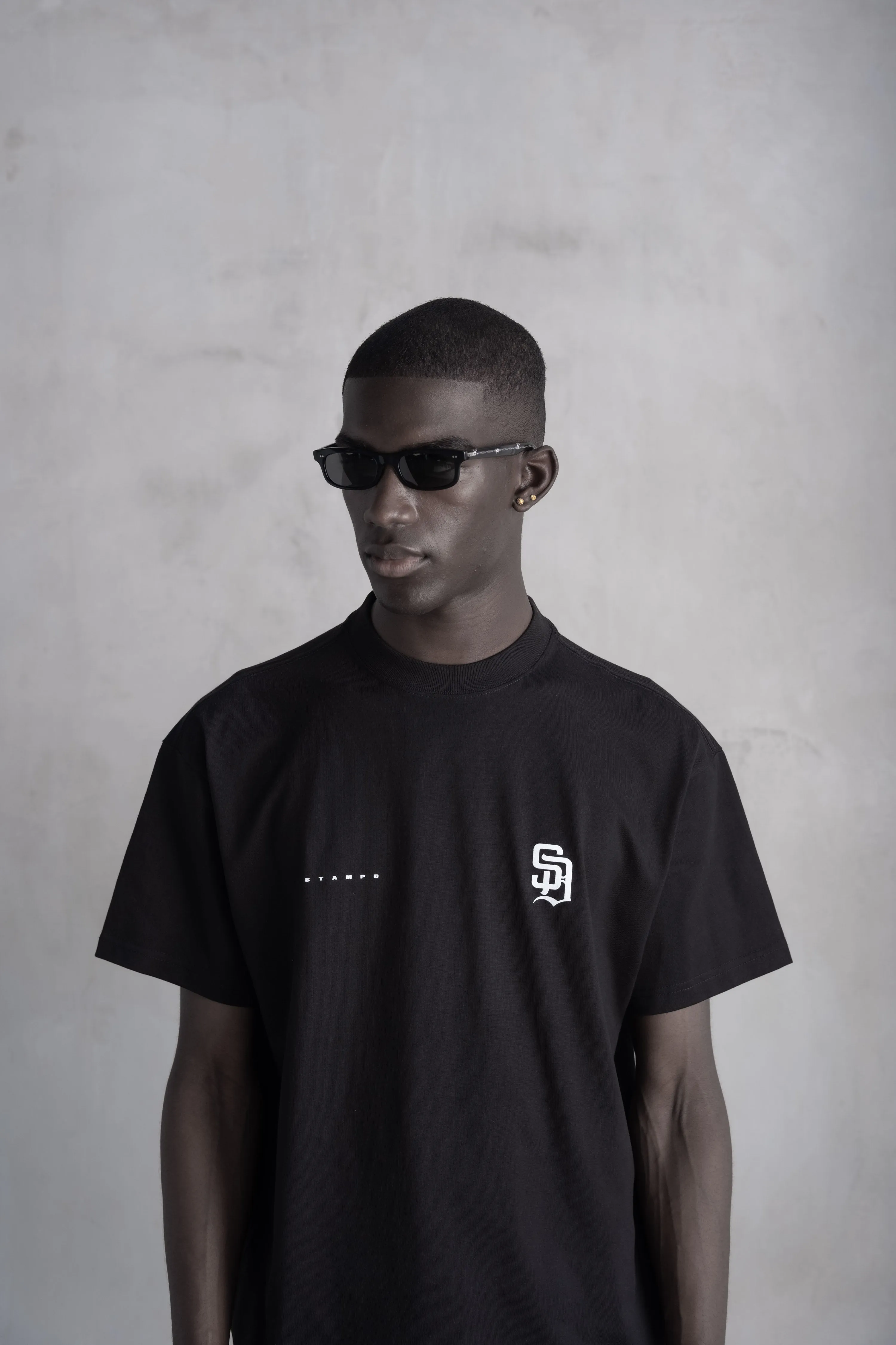 SD 001 Monogram Relaxed Tee sold by Stampd product image thumbnail 5