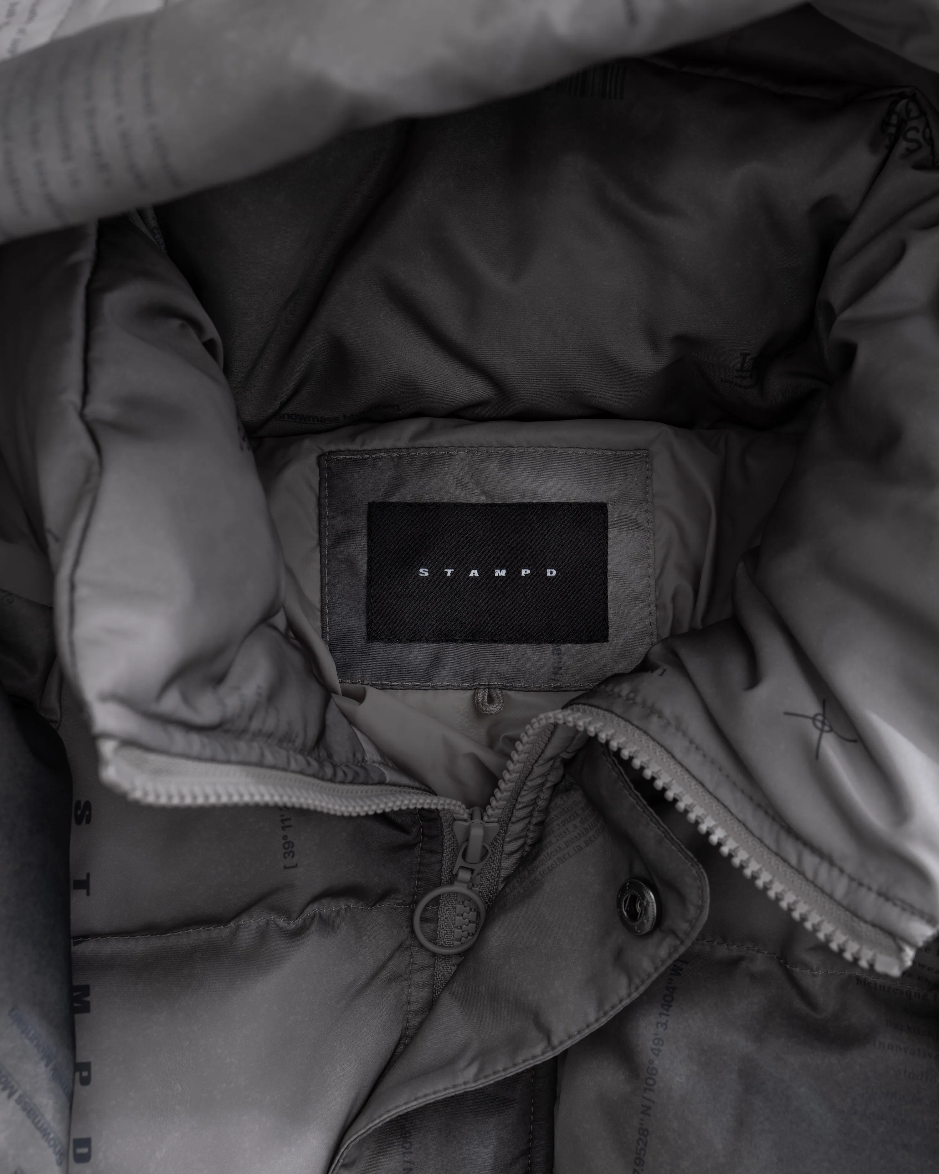 Ice Print Cropped Puffer sold by Stampd product image thumbnail 5