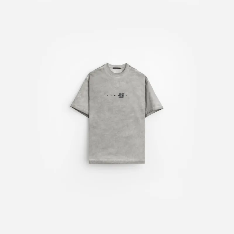 Broken Ice Transit Relaxed Tee - Oil Washed made by Stampd