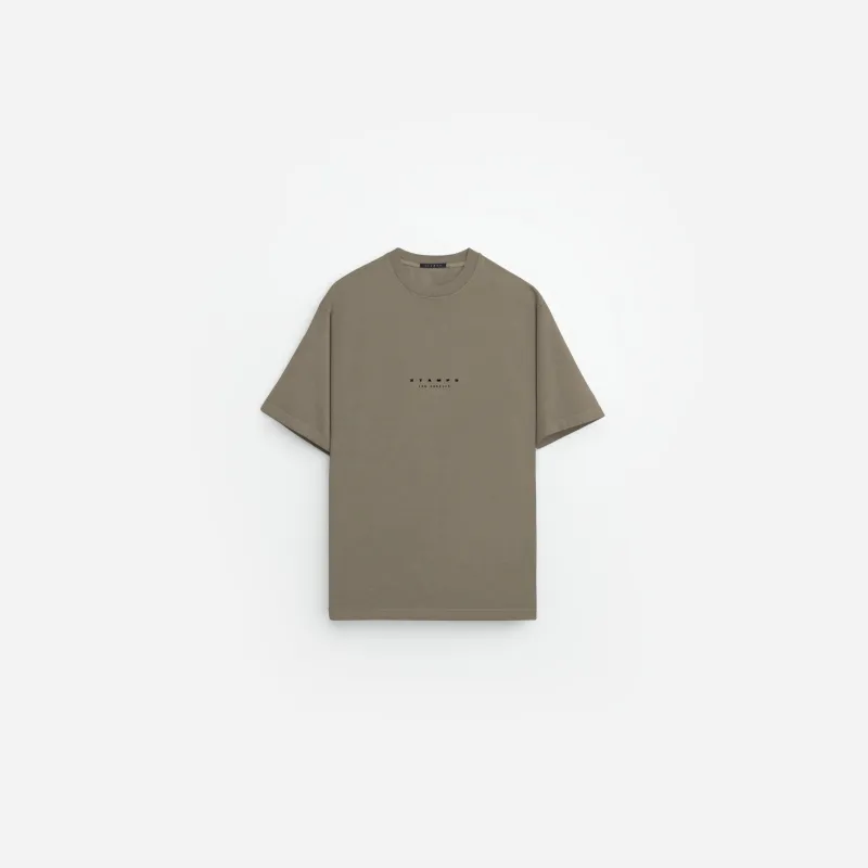 Stampd LA Stack Logo Relaxed Tee - Vintage Washed sold by Stampd