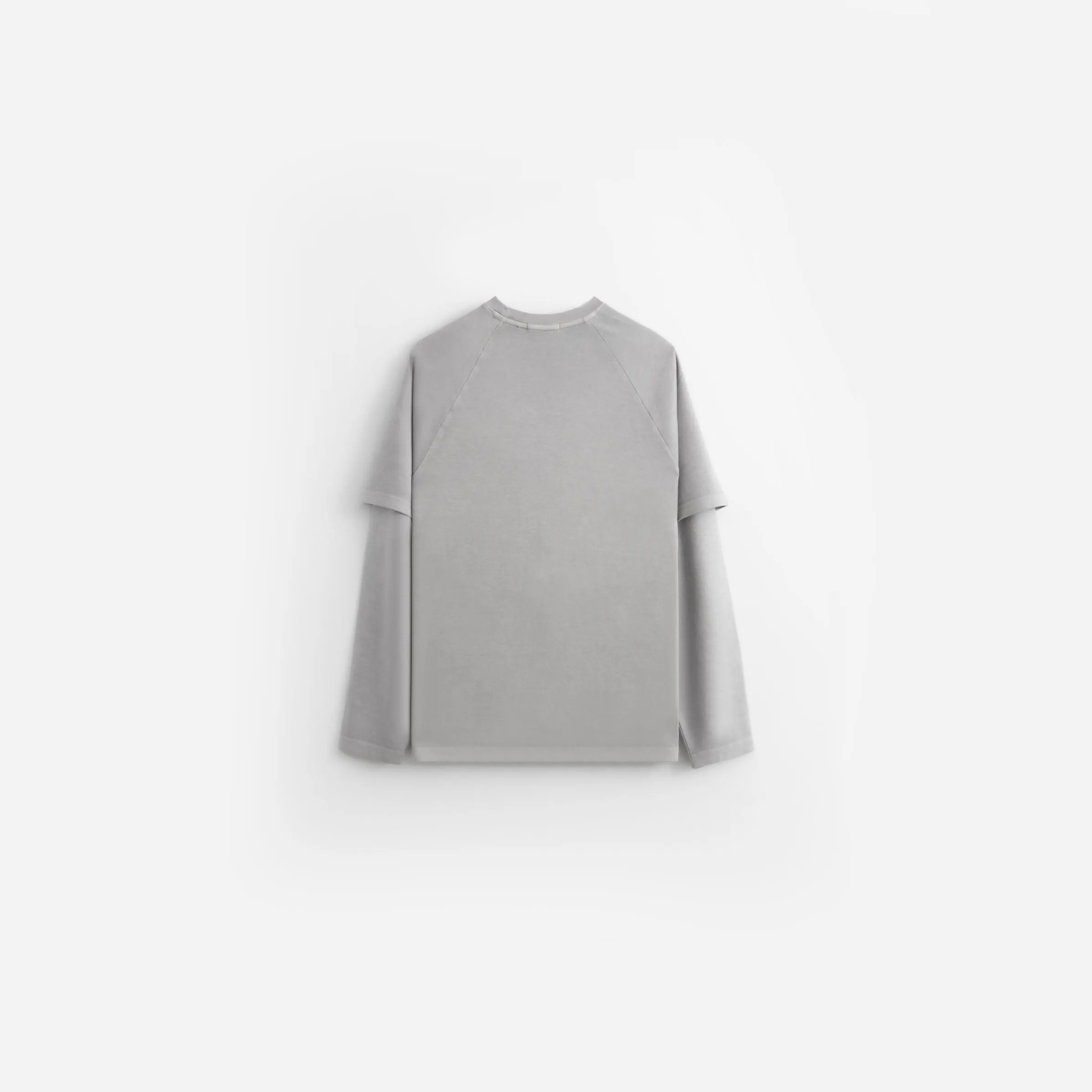 Double Layer LS Relaxed Tee - Vintage Washed sold by Stampd product image thumbnail 3