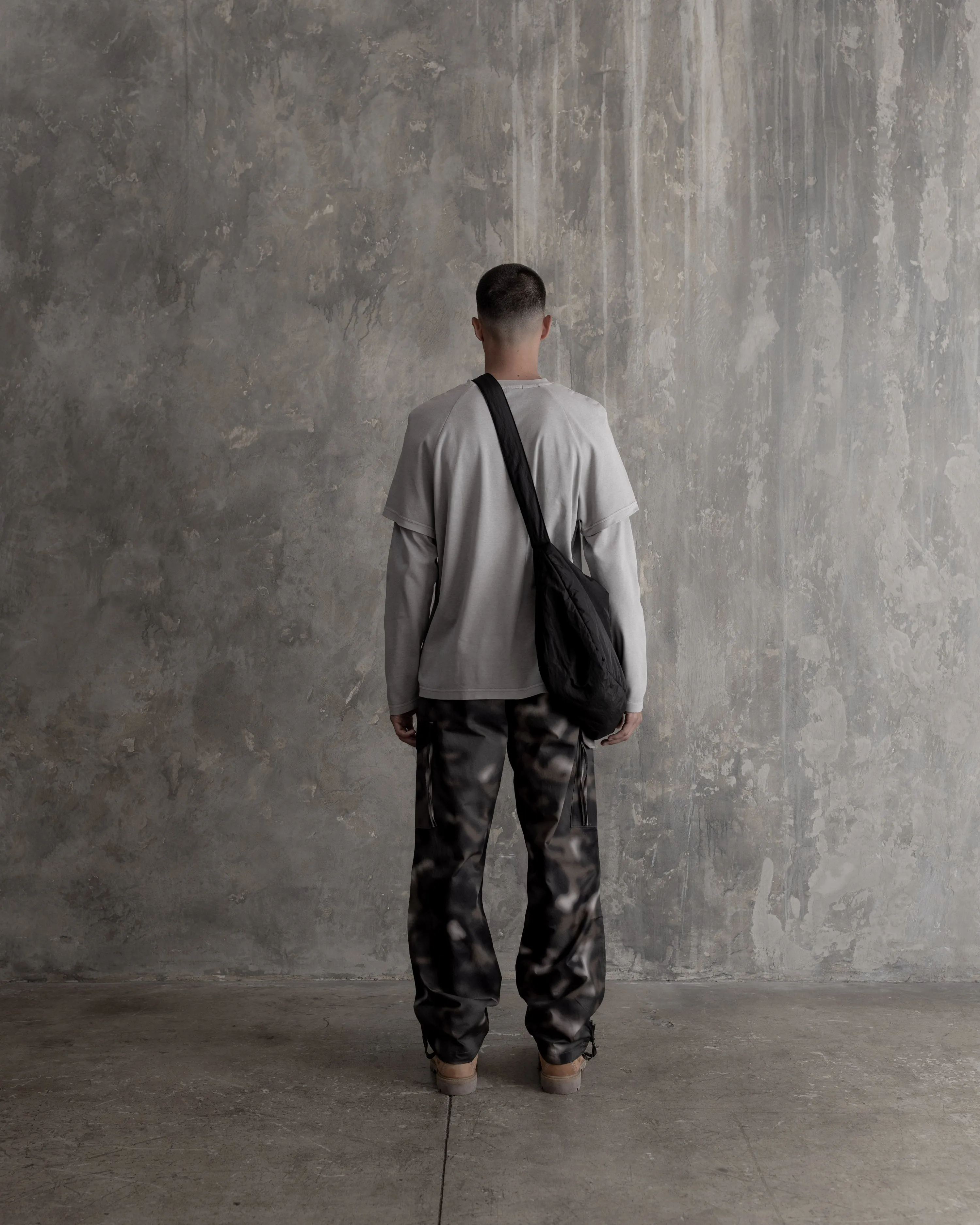 Double Layer LS Relaxed Tee - Vintage Washed sold by Stampd product image thumbnail 5