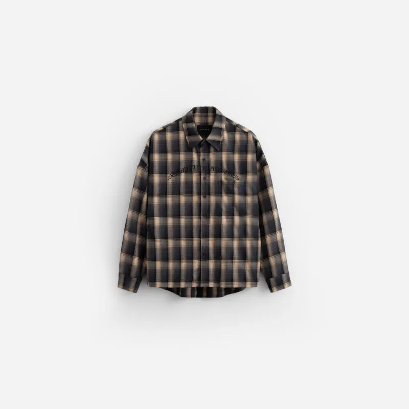 Cherub Plaid Buttondown sold by Stampd