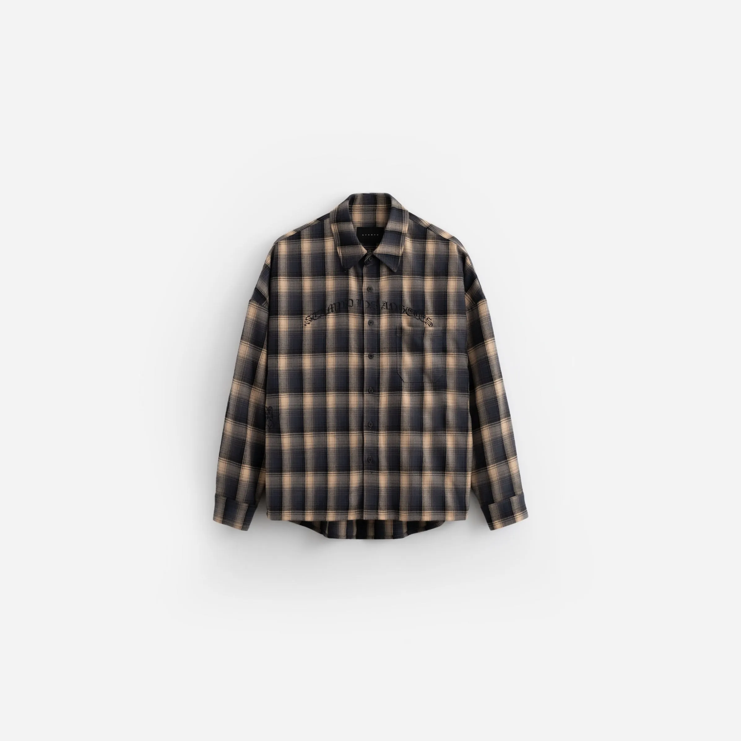 Cherub Plaid Buttondown sold by Stampd