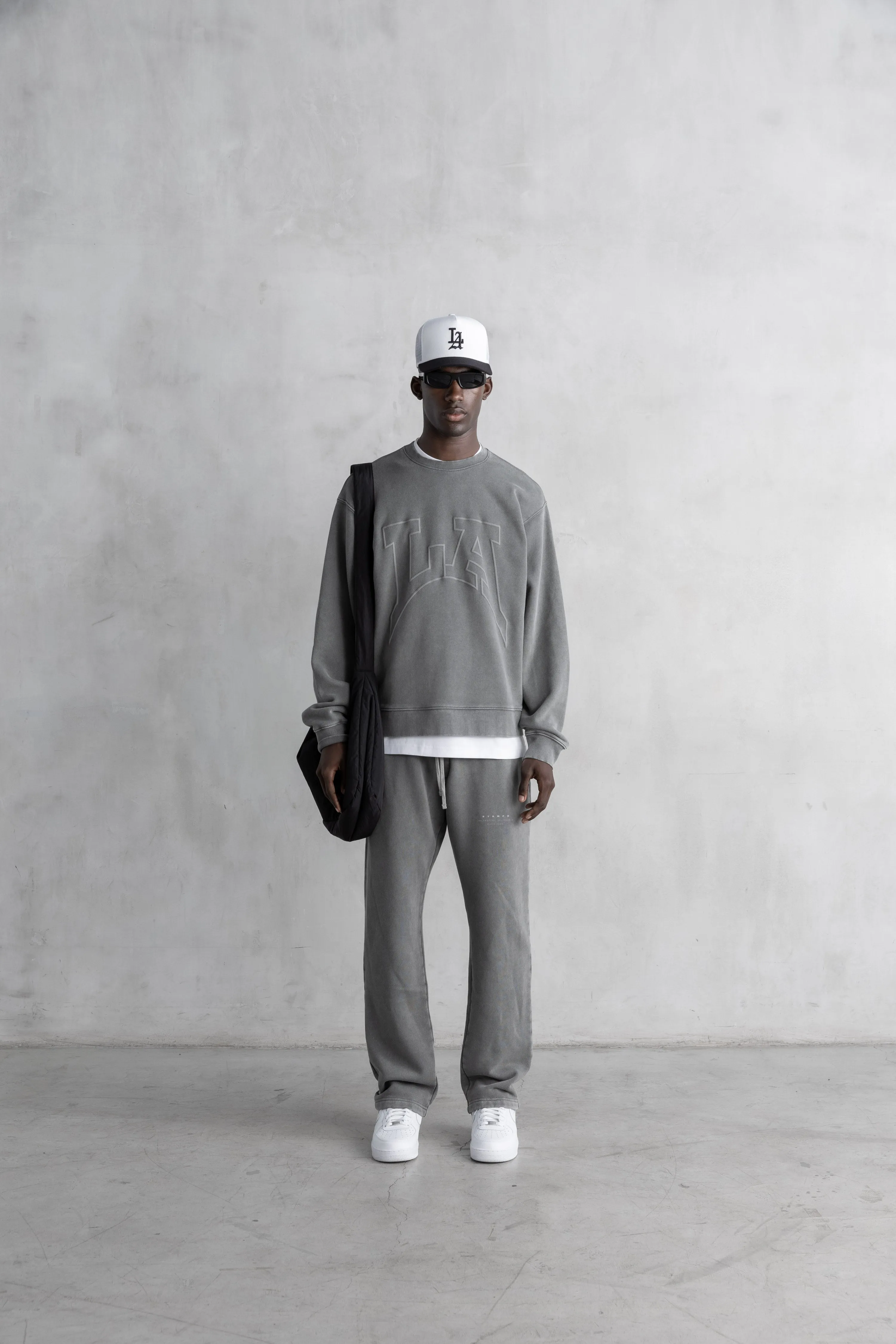 LA Crewneck - Snow Washed sold by Stampd product image thumbnail 2
