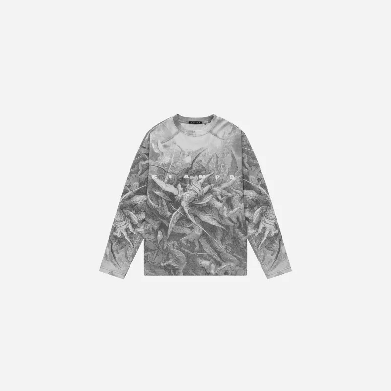 Angels LS Relaxed Tee made by Stampd