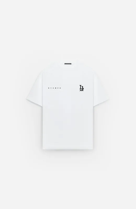 LA 001 Monogram Relaxed Tee made by Stampd