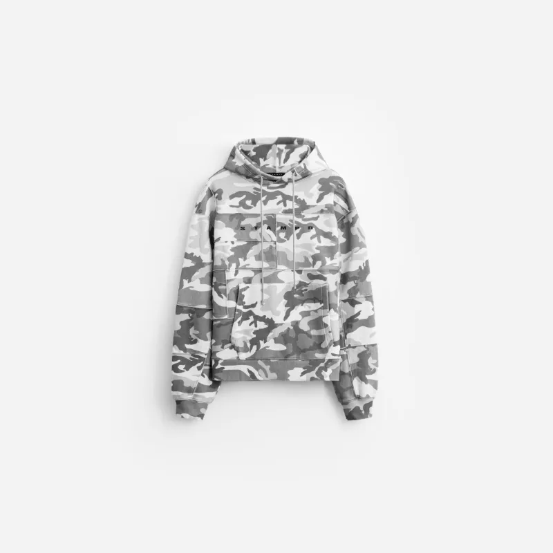 Camo Patchwork Hoodie made by Stampd