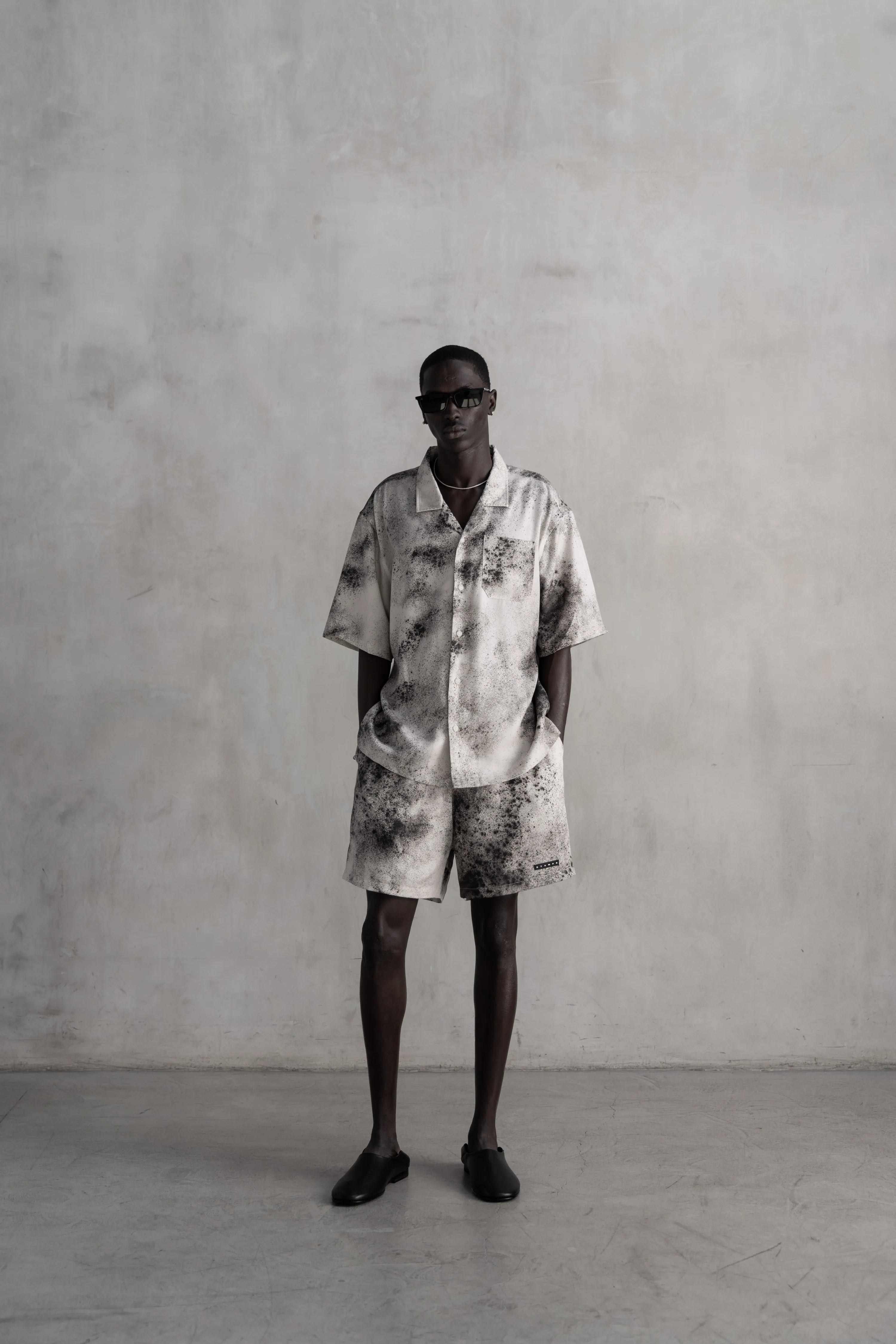 Splatter Camp Collar Buttondown sold by Stampd product image thumbnail 2