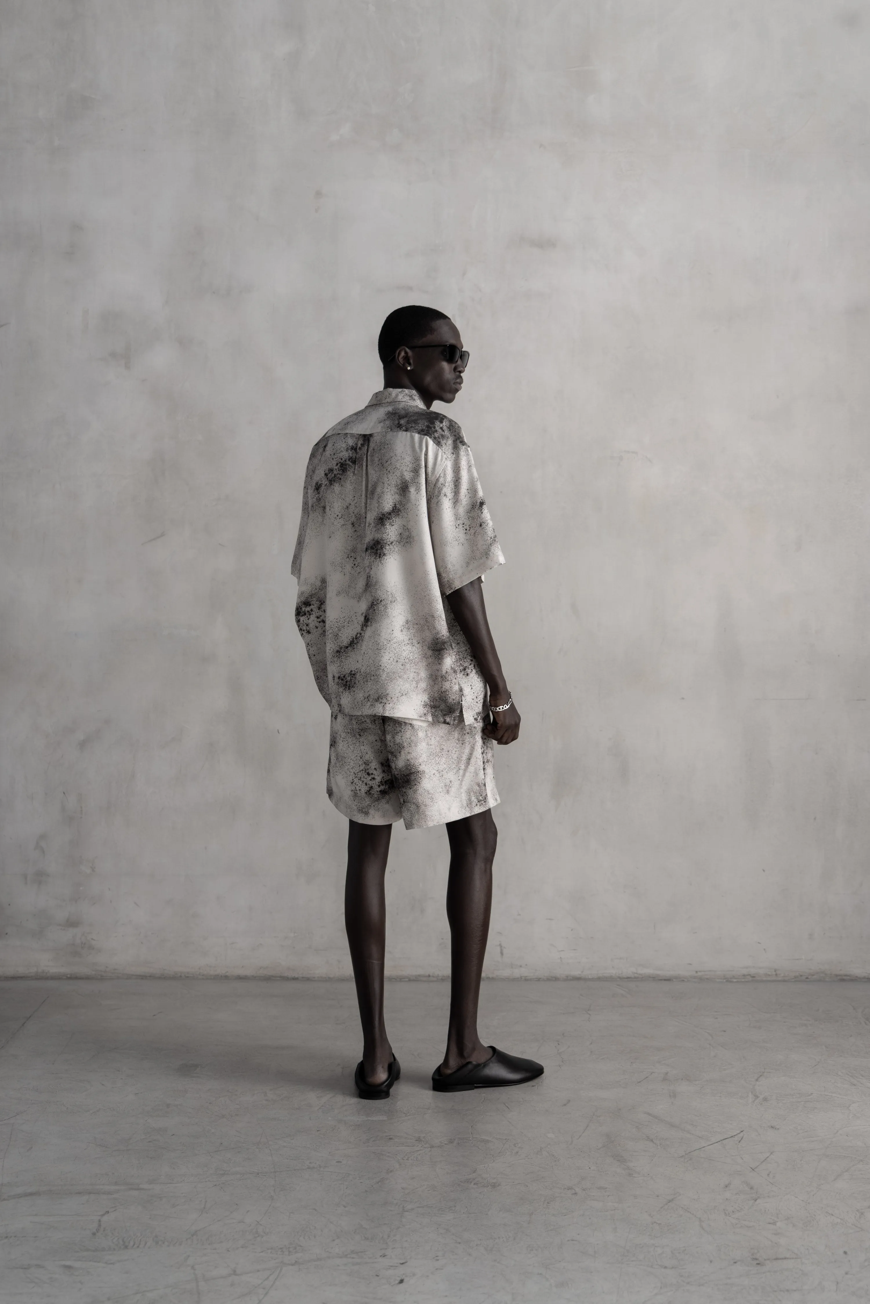 Splatter Camp Collar Buttondown sold by Stampd product image thumbnail 4