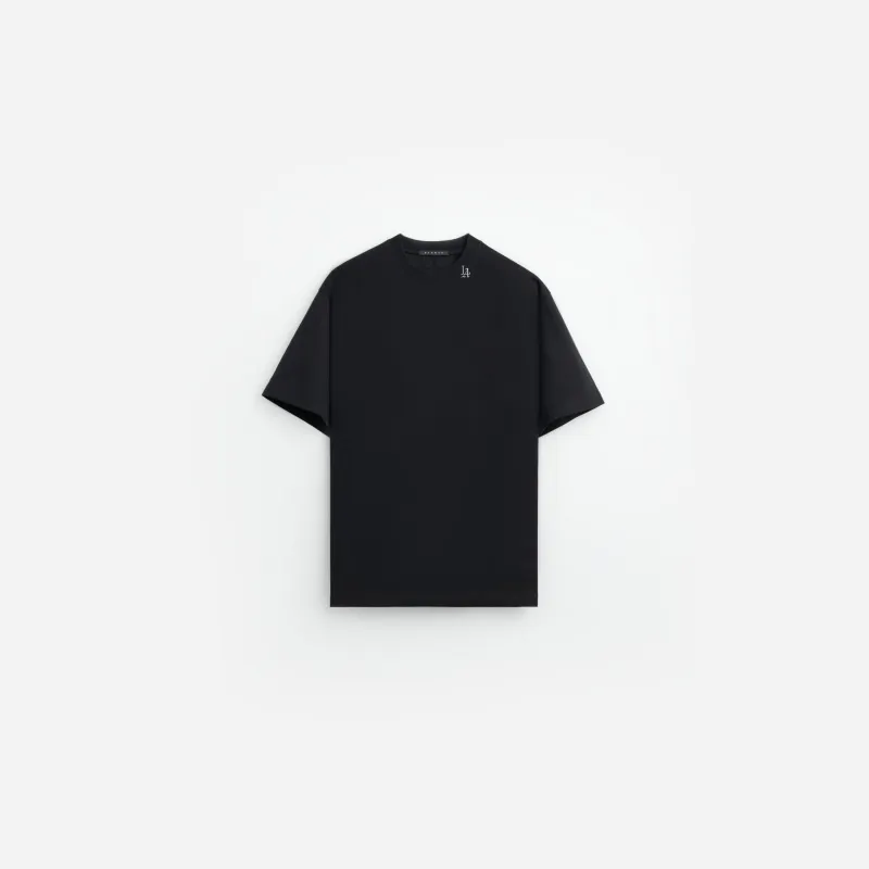 LA 001 Micro Embroidered Relaxed Tee made by Stampd