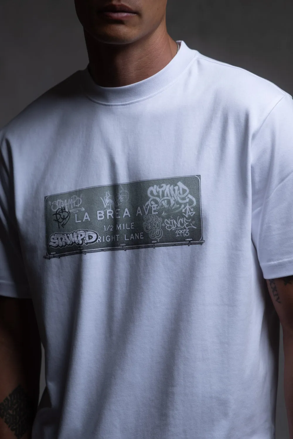 La Brea Relaxed Tee sold by Stampd product image thumbnail 3
