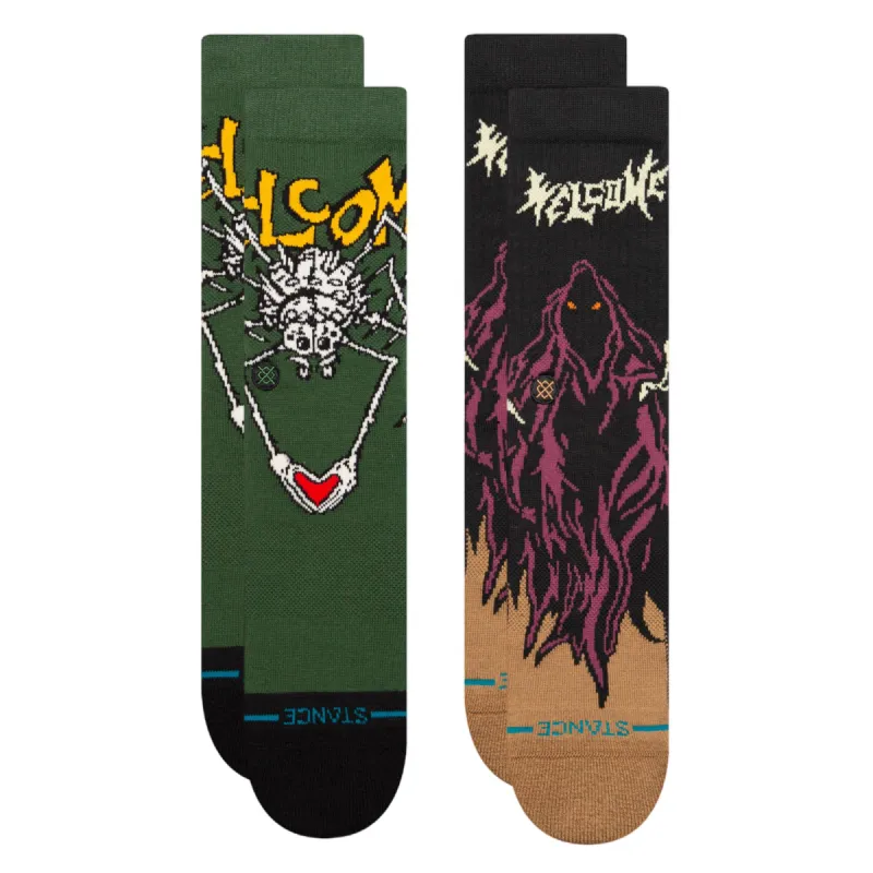 Welcome Skateboards x Stance Crew Socks Set sold by Stance