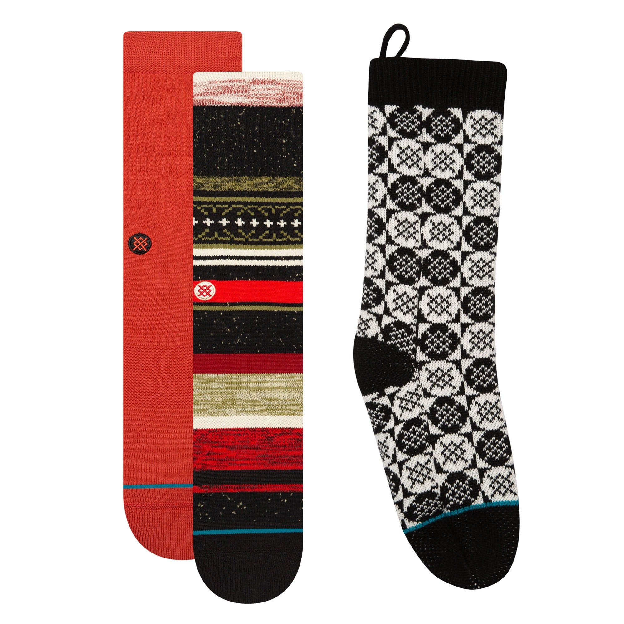 Stance Merry Merry Crew Socks Stocking Set sold by Stance product image thumbnail 4