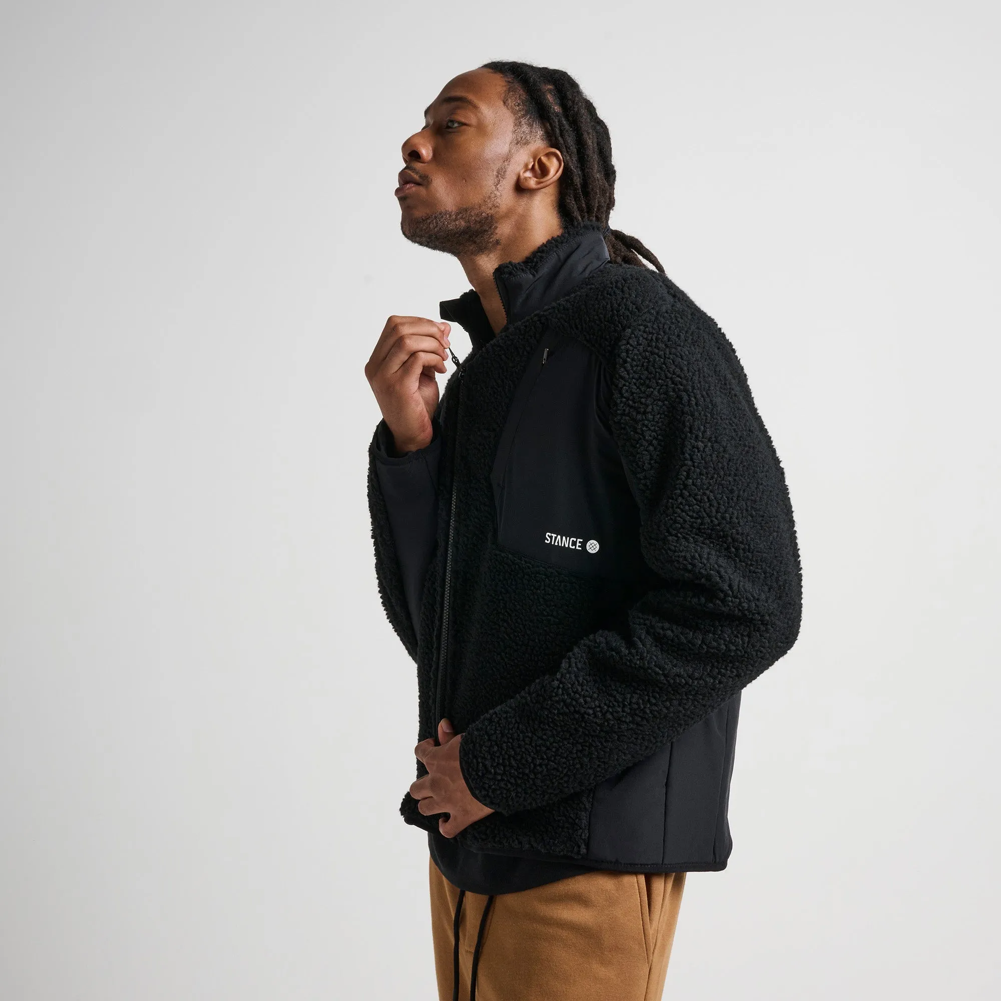 Kiln Sherpa Jacket sold by Stance product image thumbnail 4