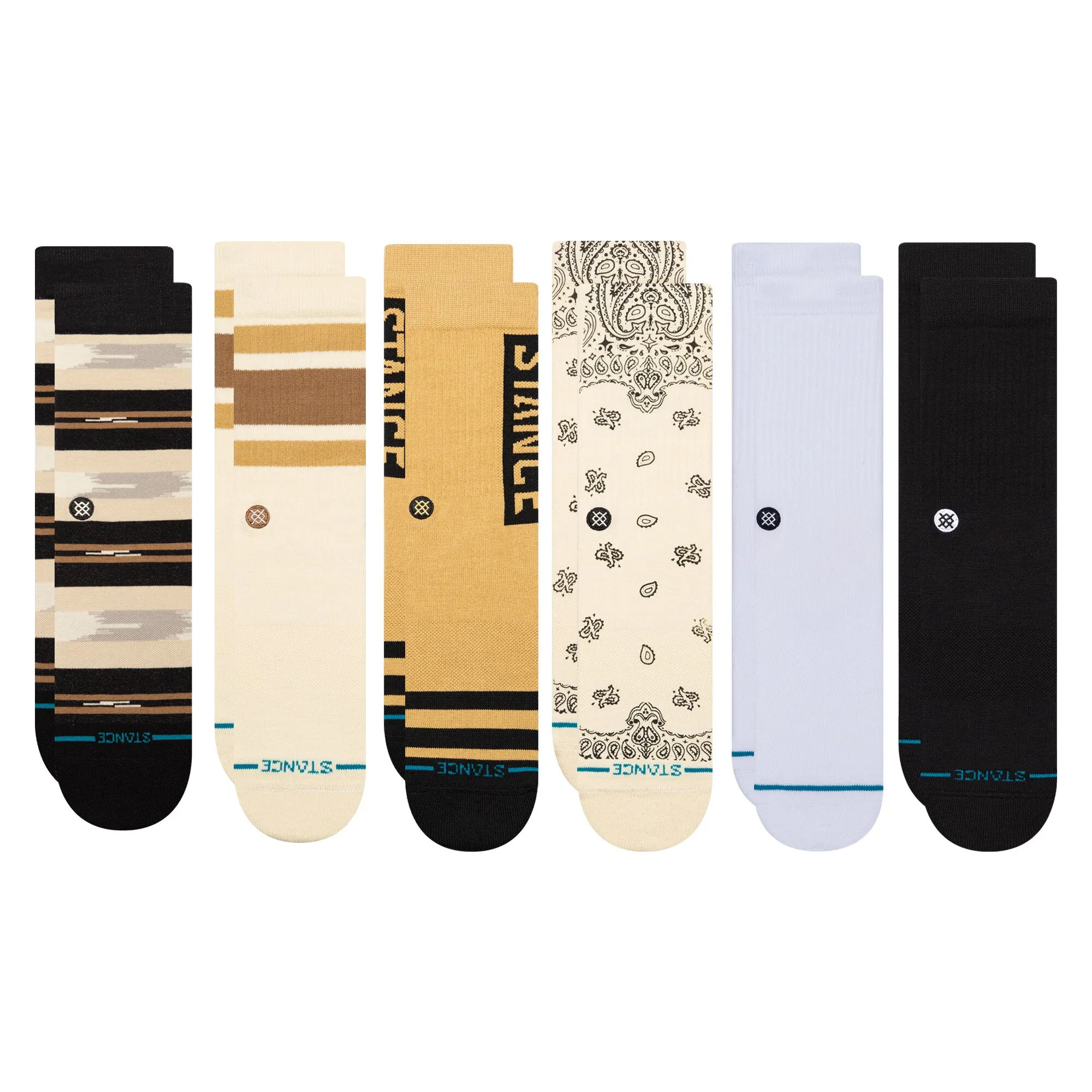 Stance 6 Pack Crew Socks sold by Stance product image thumbnail 2