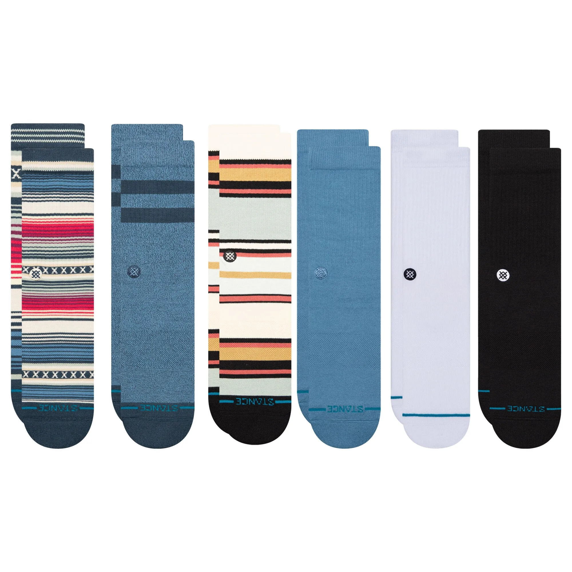 Stance 6 Pack Crew Socks sold by Stance product image thumbnail 3