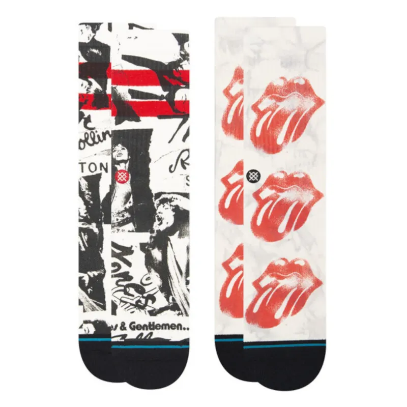 The Rolling Stones x Stance Crew Socks Set sold by Stance