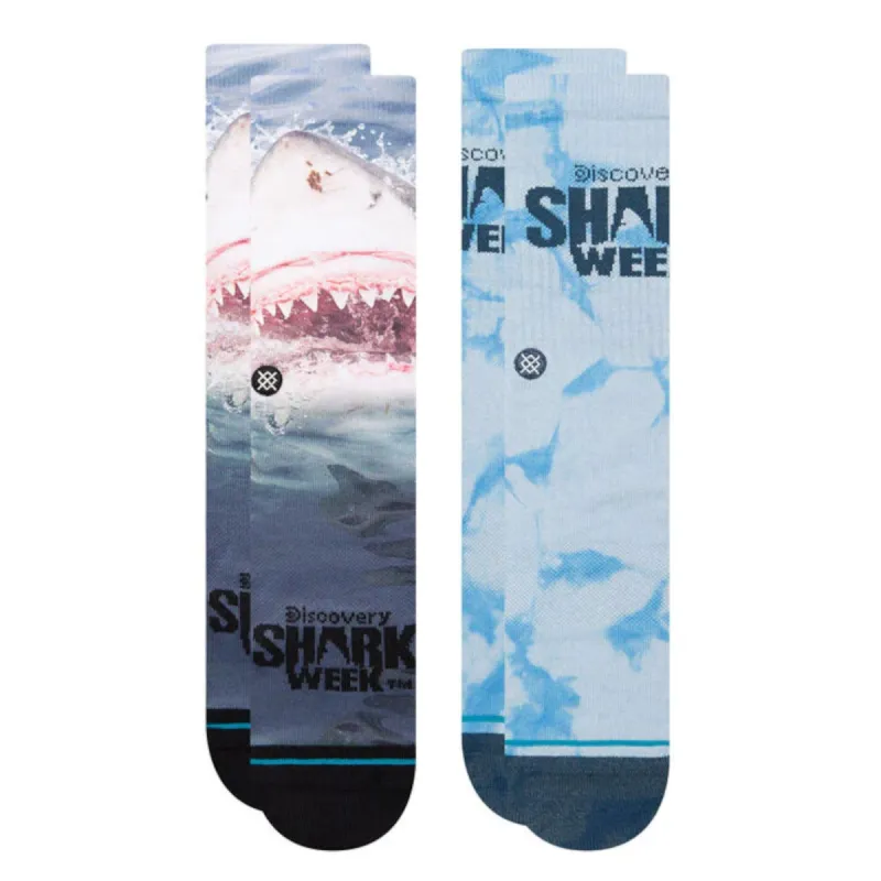 Shark Week x Stance Crew Socks Set sold by Stance