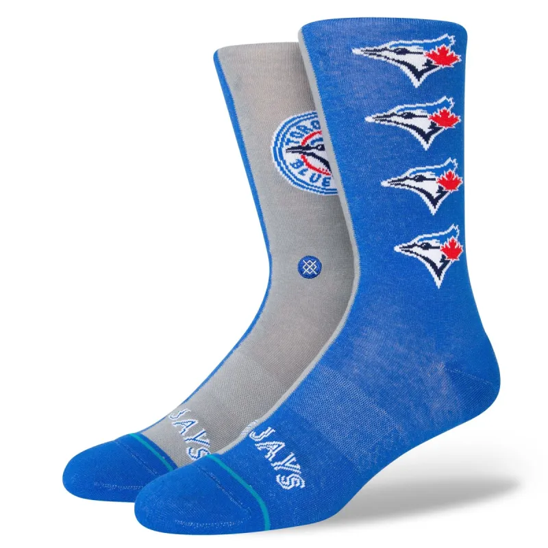 Toronto Blue Jays Split Crew Socks made by Stance