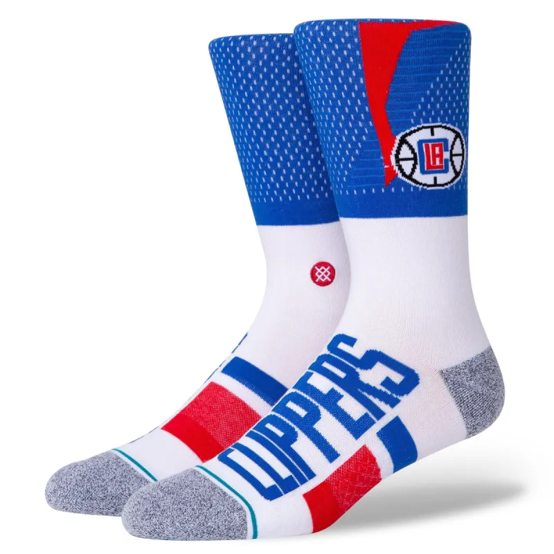 Los Angeles Clippers Shortcut 2 Crew Socks sold by Stance