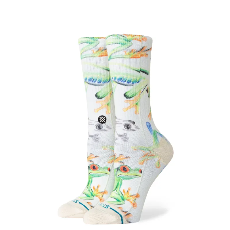 Womens Stick To It Crew Socks sold by Stance
