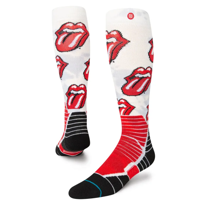 The Rolling Stones x Stance Licks Poly Snow Otc Socks sold by Stance