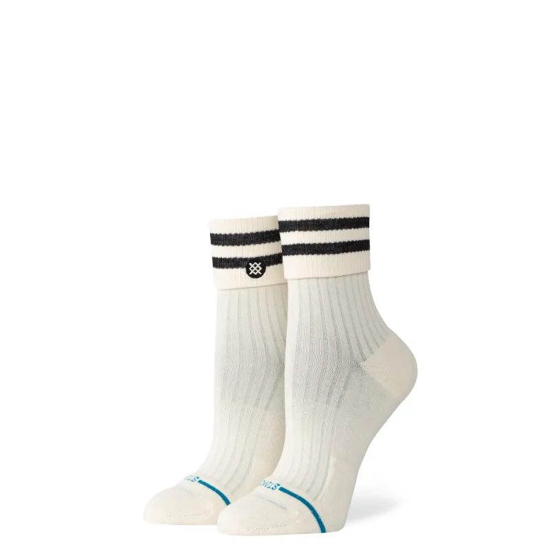 Womens Roll Cuff Quarter Socks sold by Stance