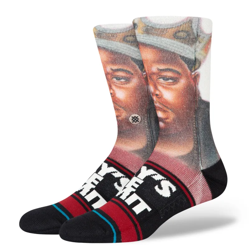 Notorious B.I.G. x Stance Sky's the Limit Crew Socks sold by Stance