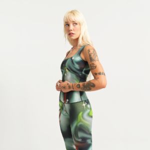 Sara Rabin x Stance Womens' Happenings Crop Top sold by Stance