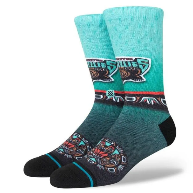 Vancouver Grizzlies Fader Crew Socks sold by Stance