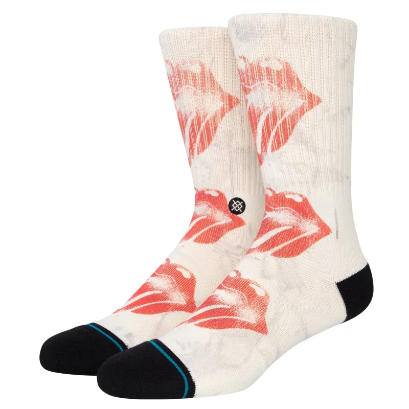 The Rolling Stones x Stance Licks Crew Socks sold by Stance