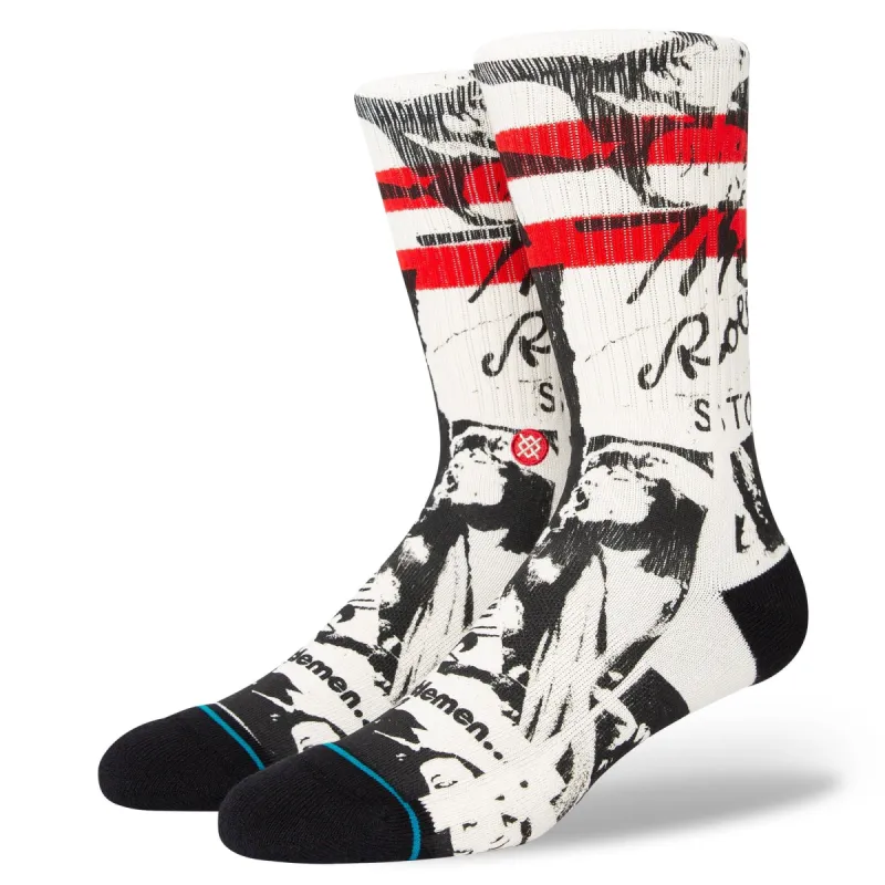 The Rolling Stones x Stance Ladies And Gentlemen Crew Socks sold by Stance